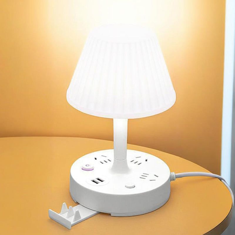 ✨✨Lampka biurkowa z portem USB i wtyczką sieciową