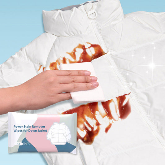 💖Silnie działające chusteczki do usuwania plam z kurtek puchowych