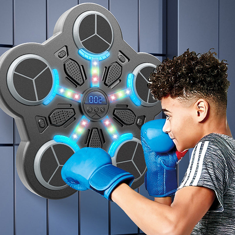 🥊🎶 Trener boksu z muzyką Bluetooth dla dzieci – ciesz się zabawą i ćwiczeniami w domu 🔥✨
