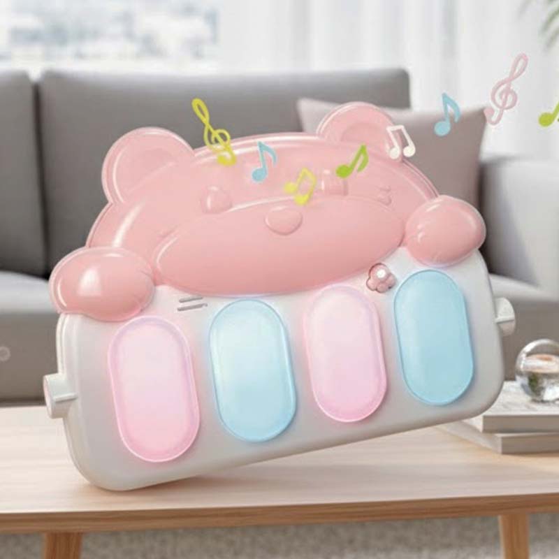 🎁Mata do zabawy z muzycznym pianinkiem dla niemowląt 3 w 1