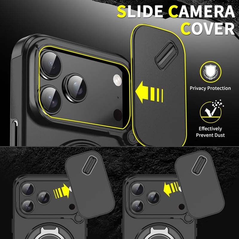 🔥Magnetyczne etui na telefon z podstawką w kształcie pierścienia do iPhone'a✨