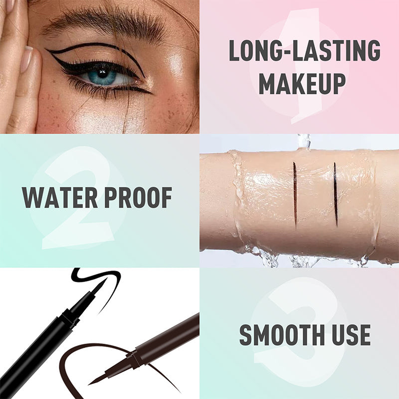 ✨ Rysuj precyzyjne kreski – płynny eyeliner z ultracienką końcówką – płatność przy odbiorze 👁️