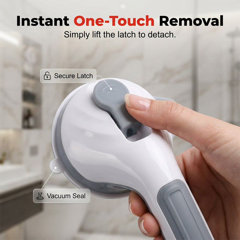 🧼 50% OFF – OSTATNI DZIEŃ! Poręcz z przyssawkami – bezpieczna dla seniorów, dzieci i mam w ciąży. Bez wiercenia, bez śladów. Stabilna i pewna w każdym domu! 🚿💪