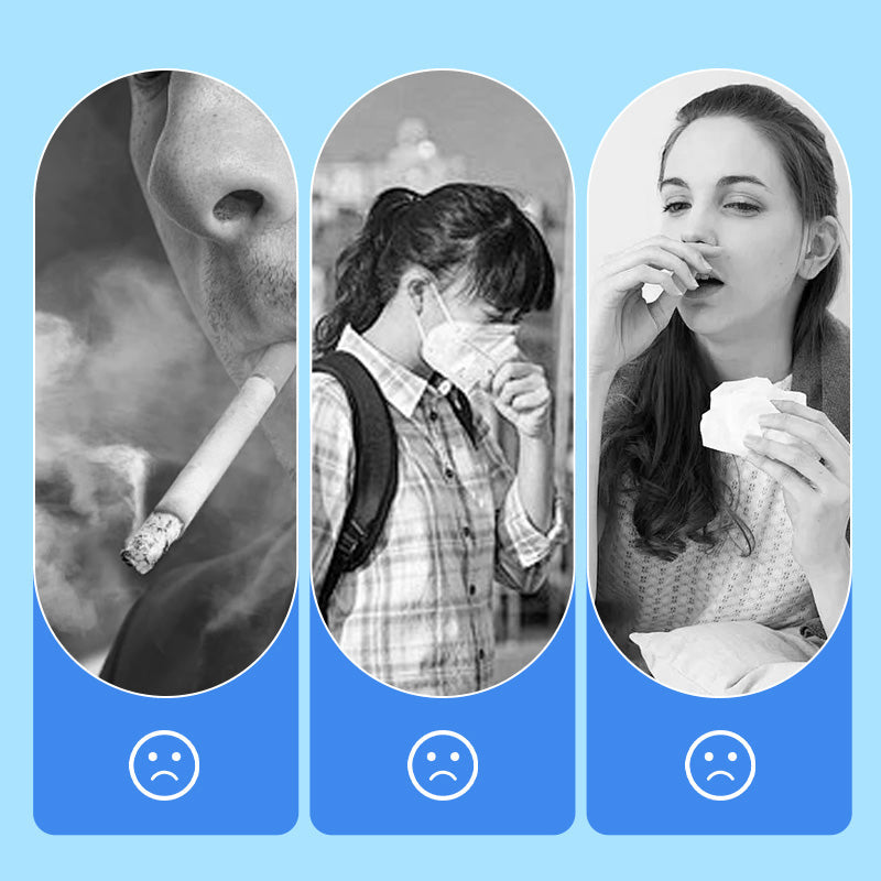 🔥Sprzedano ponad 5000 sztuk!! Przenośny oczyszczacz powietrza z technologią jonów ujemnych